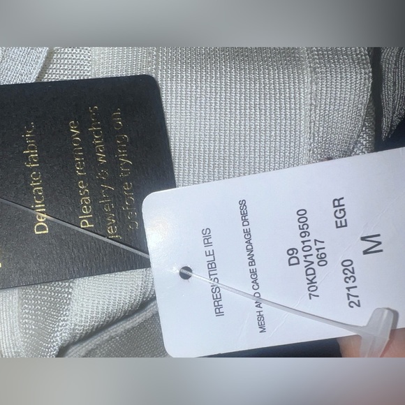 Bebé Mesh & Cage bandage dress - Picture 12 of 13